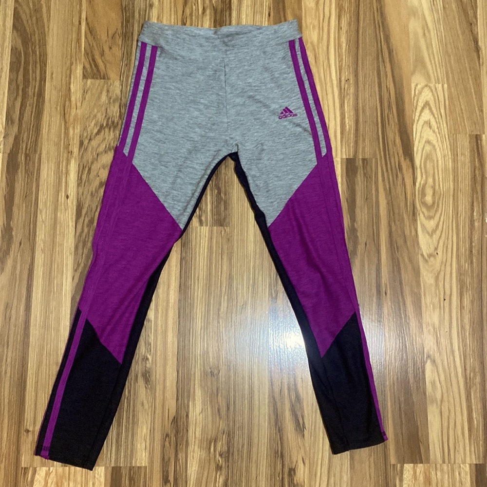 Girls Adidas Sport Leggings